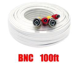 Premade CCTV Cable PK_BNC_DC_100F