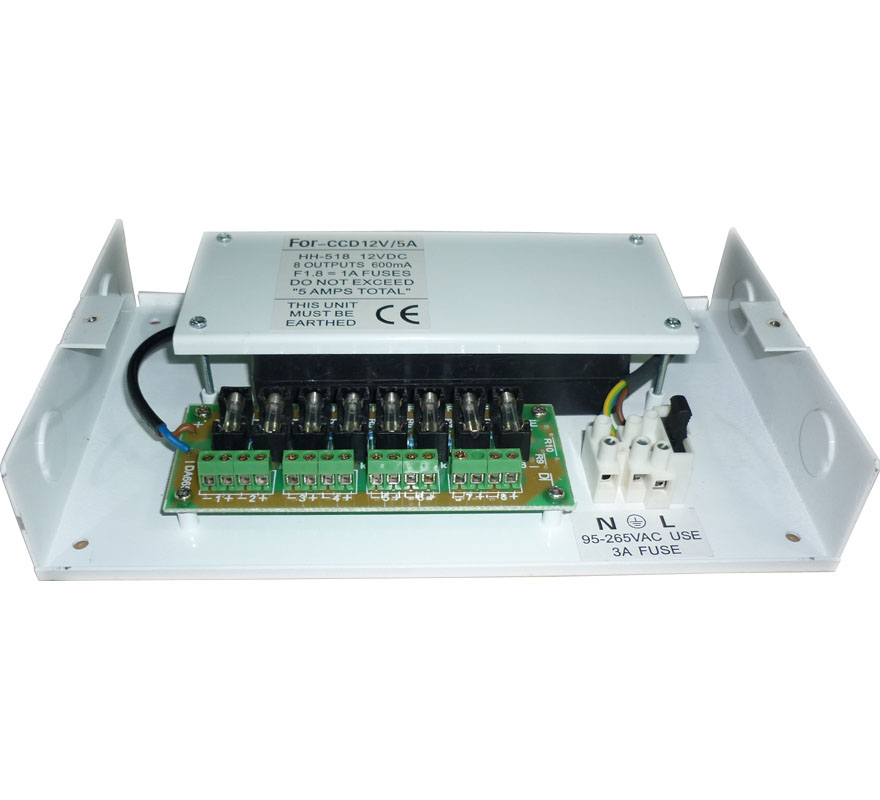 CCTV power supply DC12V 5A 9 Channel