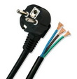 3 peeled tail AC LINE EUROPE AC Power cord