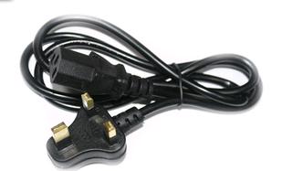 3 PIN AC LINE No Fuse UK AC Power cord